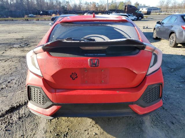 SHHFK7H52JU420549 - 2018 HONDA CIVIC EX RED photo 6