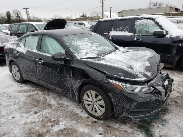 3N1AB8BV2NY253987 - 2022 NISSAN SENTRA S BLACK photo 4