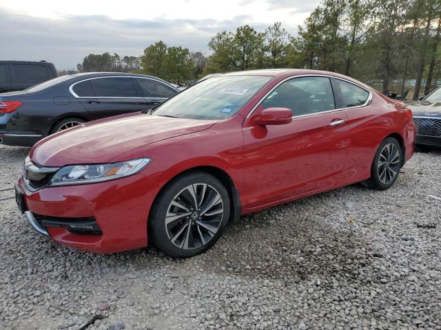 1HGCT2B81HA006013 - 2017 HONDA ACCORD EXL RED photo 1