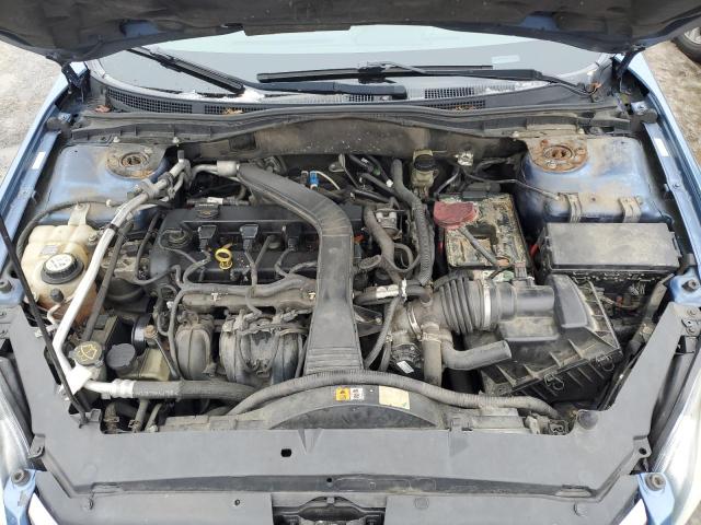 3FAHP07Z29R179129 - 2009 FORD FUSION SE BLUE photo 11