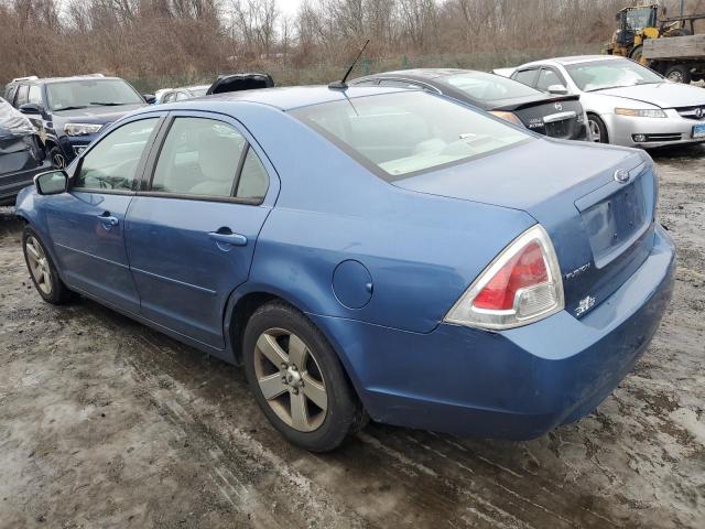 3FAHP07Z29R179129 - 2009 FORD FUSION SE BLUE photo 2