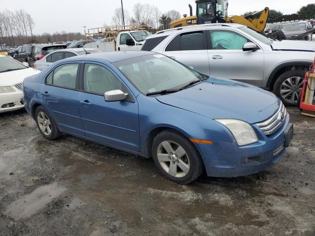 3FAHP07Z29R179129 - 2009 FORD FUSION SE BLUE photo 4