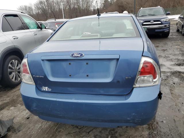 3FAHP07Z29R179129 - 2009 FORD FUSION SE BLUE photo 6