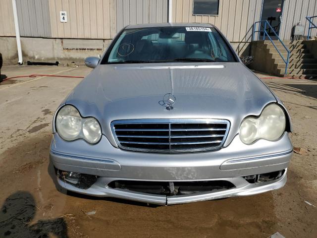 WDBRF52H16A892931 - 2006 MERCEDES-BENZ C 230 SILVER photo 5