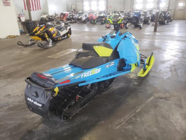 2BPSVAHB0HV000076 - 2017 SKI DOO FREERIDE BLUE photo 4