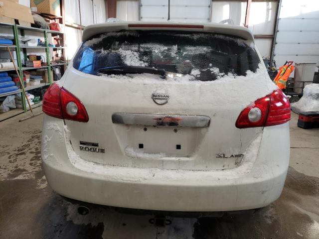 JN8AS5MV0DW120700 - 2013 NISSAN ROGUE S WHITE photo 6