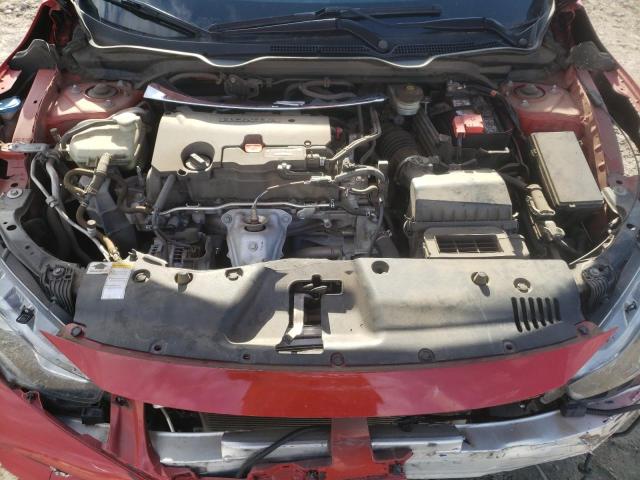 2HGFC2F58HH502876 - 2017 HONDA CIVIC LX RED photo 11