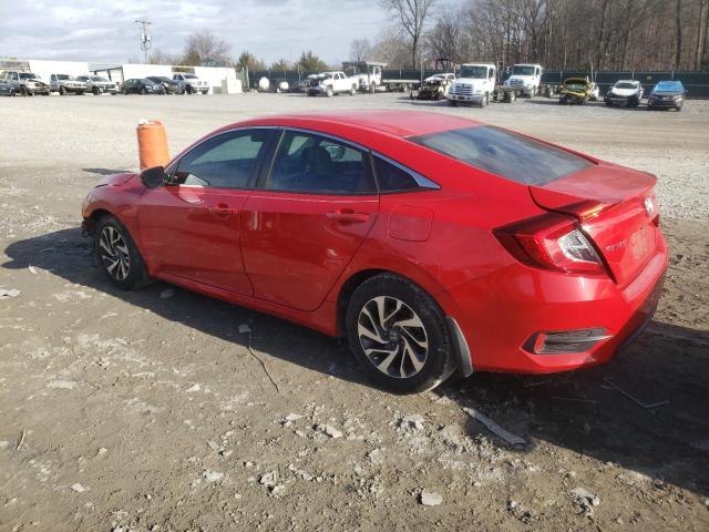 2HGFC2F58HH502876 - 2017 HONDA CIVIC LX RED photo 2