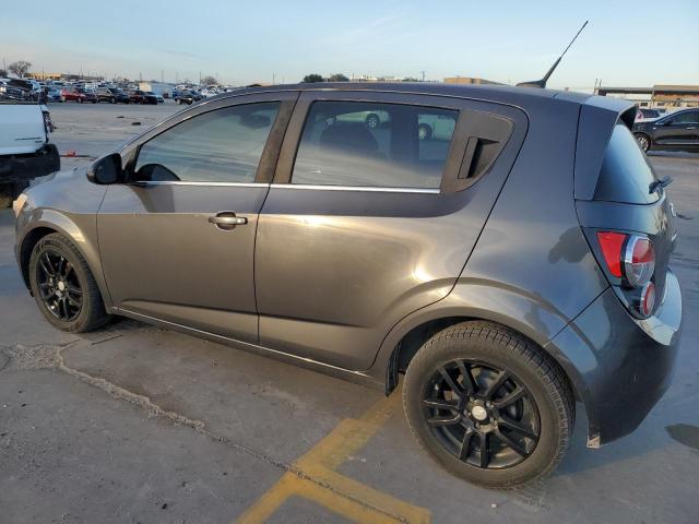 1G1JC6SB8D4173284 - 2013 CHEVROLET SONIC LT GRAY photo 2