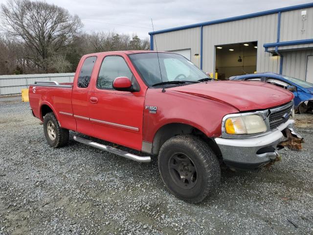 1FTZX18W4WNB86400 - 1998 FORD F150 RED photo 4