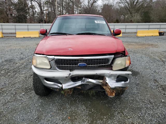 1FTZX18W4WNB86400 - 1998 FORD F150 RED photo 5