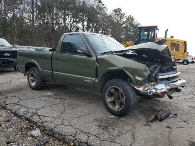 1GCCS14511K148036 - 2001 CHEVROLET S TRUCK S10 GREEN photo 4