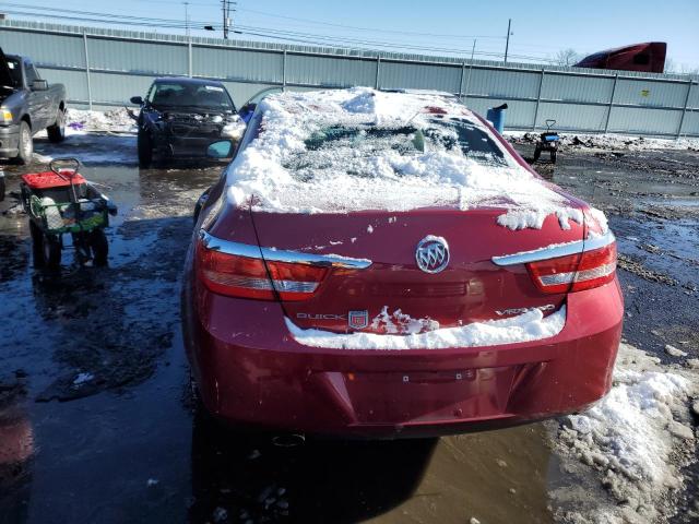 1G4PP5SK1F4127522 - 2015 BUICK VERANO BURGUNDY photo 6