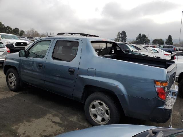 2HJYK16237H508315 - 2007 HONDA RIDGELINE RT BLUE photo 2