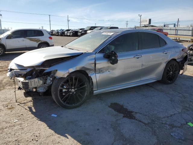 4T1KZ1AK1PU087071 - 2023 TOYOTA CAMRY TRD SILVER photo 1