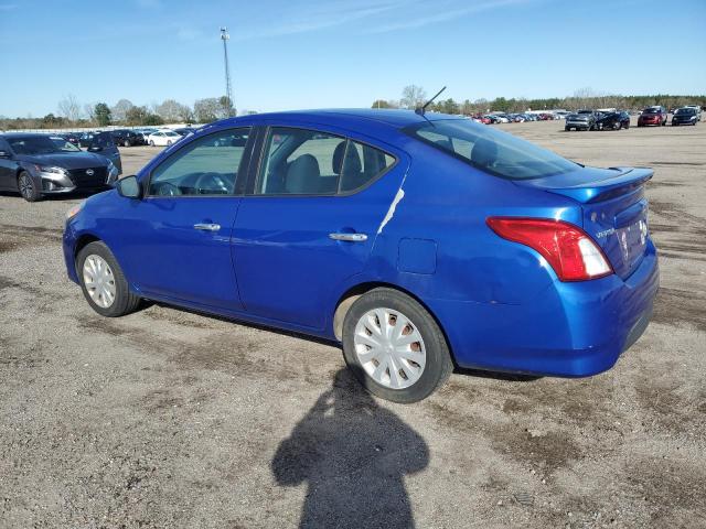 3N1CN7AP3FL926202 - 2015 NISSAN VERSA S BLUE photo 2