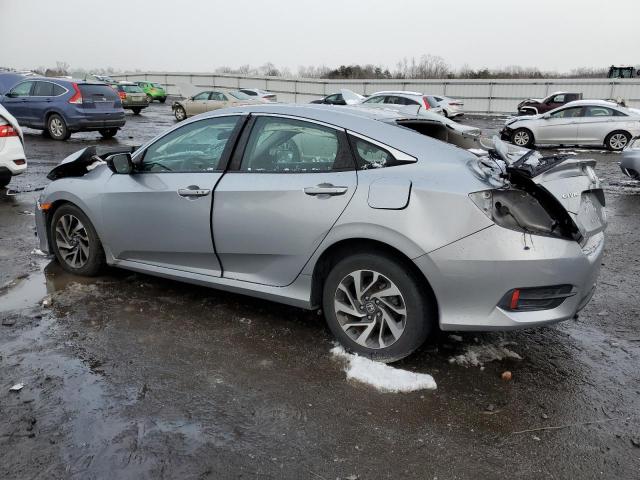 2HGFC2F78HH513720 - 2017 HONDA CIVIC EX SILVER photo 2