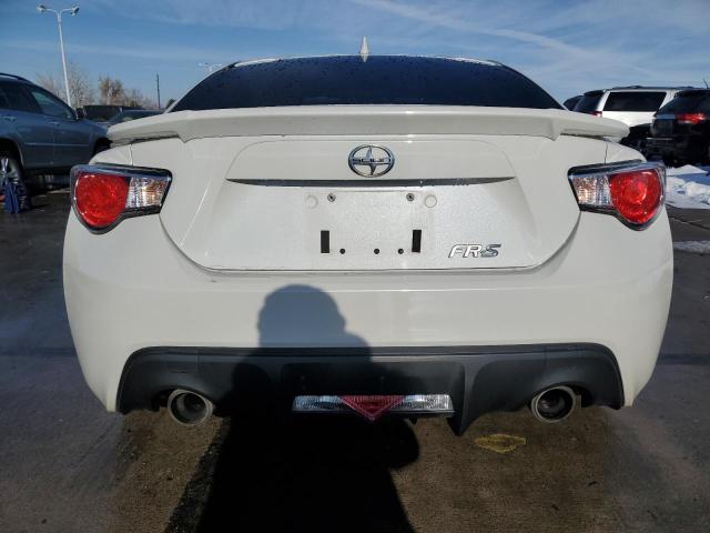 JF1ZNAA15F9711953 - 2015 TOYOTA SCION FR-S WHITE photo 6