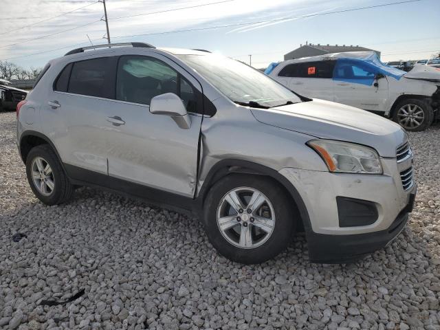 3GNCJLSB0FL210658 - 2015 CHEVROLET TRAX 1LT SILVER photo 4