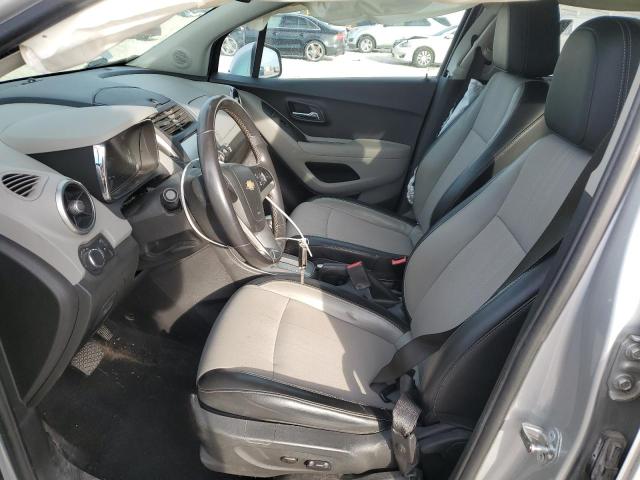 3GNCJLSB0FL210658 - 2015 CHEVROLET TRAX 1LT SILVER photo 7