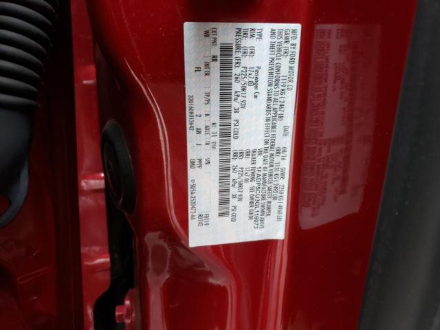 1FADP5CU3GL116073 - 2016 FORD C-MAX PREMIUM SEL RED photo 13