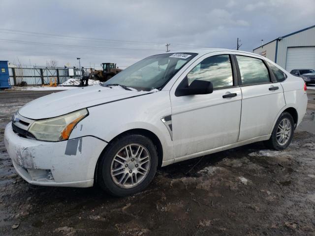 1FAHP35N58W163956 - 2008 FORD FOCUS SE WHITE photo 1