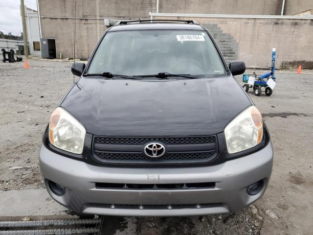 JTEHD20V556039083 - 2005 TOYOTA RAV4 BLACK photo 5