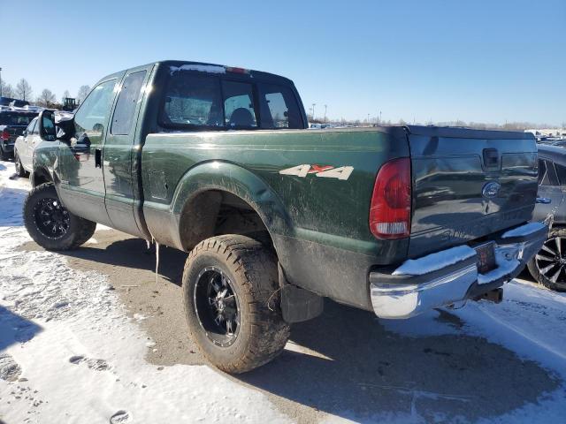 1FTNX21F8XEE20750 - 1999 FORD F250 SUPER DUTY GREEN photo 2