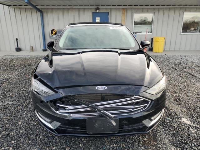 3FA6P0HDXHR397201 - 2017 FORD FUSION SE BLACK photo 5