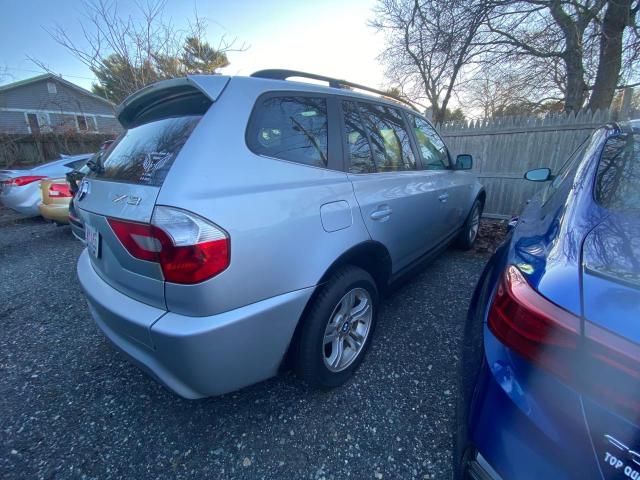 WBXPA93486WG81955 - 2006 BMW X3 3.0I GRAY photo 4