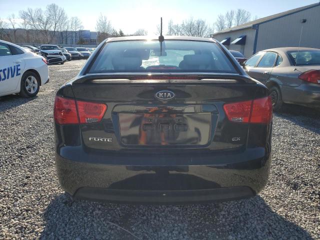 KNAFU4A22B5466344 - 2011 KIA FORTE EX BLACK photo 6