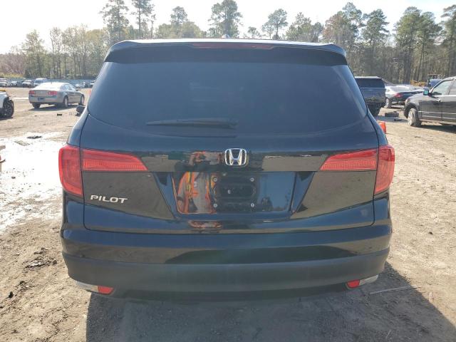 5FNYF5H56HB047349 - 2017 HONDA PILOT EXL BLACK photo 6