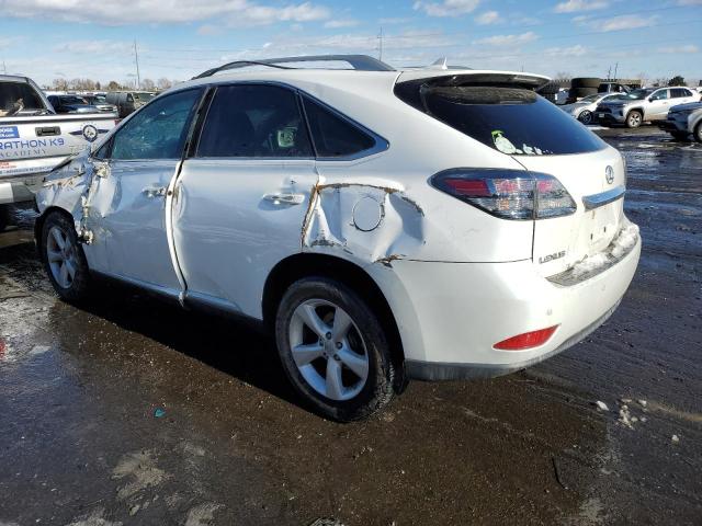 2T2BK1BAXAC031662 - 2010 LEXUS RX 350 WHITE photo 2