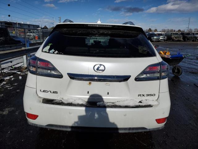 2T2BK1BAXAC031662 - 2010 LEXUS RX 350 WHITE photo 6