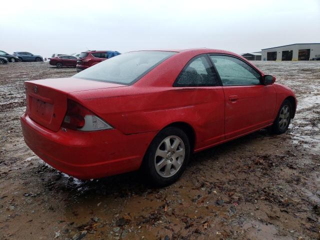 1HGEM22933L087401 - 2003 HONDA CIVIC EX RED photo 3