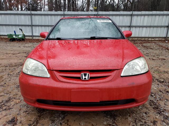 1HGEM22933L087401 - 2003 HONDA CIVIC EX RED photo 5