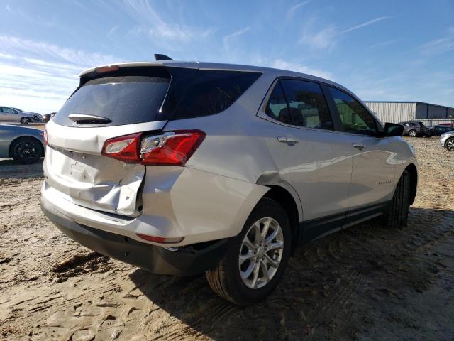 2GNAXKEV0M6128694 - 2021 CHEVROLET EQUINOX LT SILVER photo 3