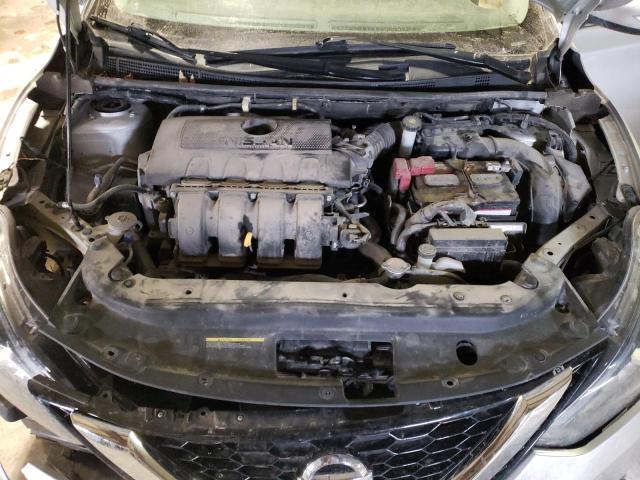 3N1AB7AP5HY378015 - 2017 NISSAN SENTRA S SILVER photo 11