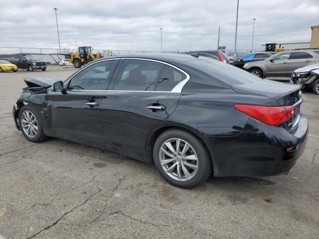 JN1BV7AR8EM700223 - 2014 INFINITI Q50 BASE BLACK photo 2