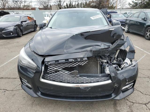 JN1BV7AR8EM700223 - 2014 INFINITI Q50 BASE BLACK photo 5