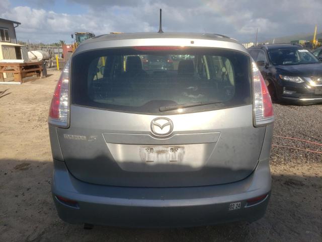 JM1CR2W38A0383722 - 2010 MAZDA 5 GRAY photo 6