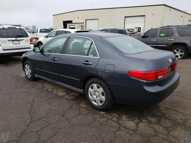 1HGCM56455A101577 - 2005 HONDA ACCORD LX GRAY photo 2