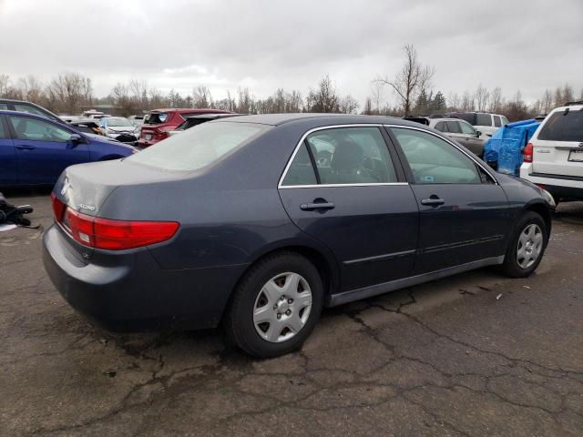 1HGCM56455A101577 - 2005 HONDA ACCORD LX GRAY photo 3