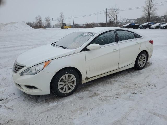 5NPEB4AC7DH603326 - 2013 HYUNDAI SONATA GLS WHITE photo 1