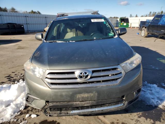 5TDBK3EH0DS245001 - 2013 TOYOTA HIGHLANDER BASE GREEN photo 5