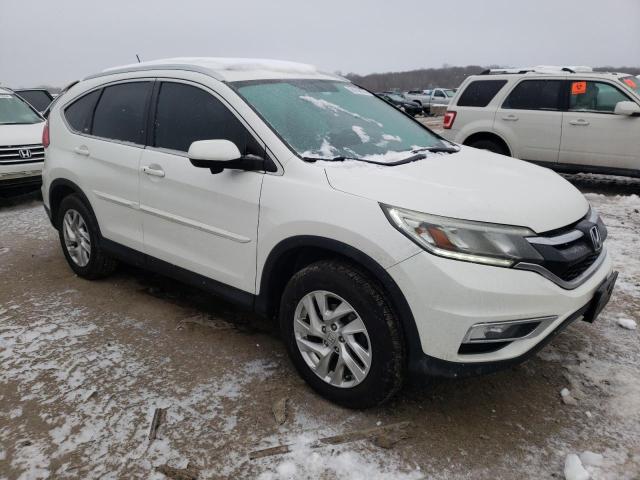 5J6RM4H79FL024125 - 2015 HONDA CR-V EXL WHITE photo 4