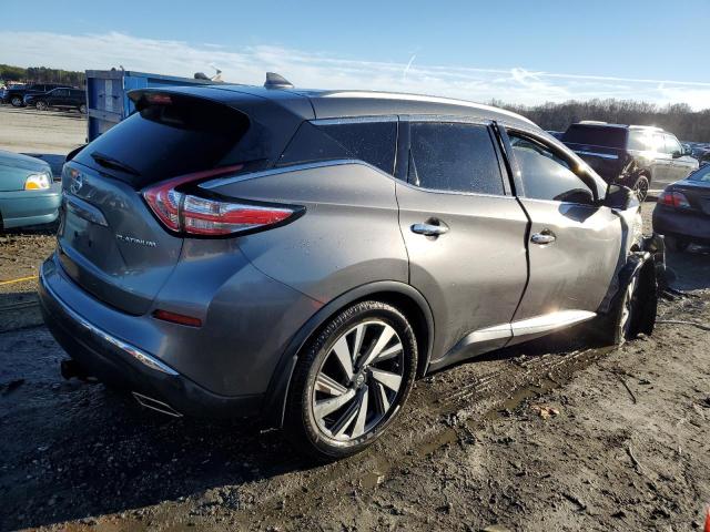 5N1AZ2MG7HN181833 - 2017 NISSAN MURANO S GRAY photo 3