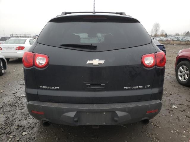 1GNEV33D29S119751 - 2009 CHEVROLET TRAVERSE LTZ BLACK photo 6