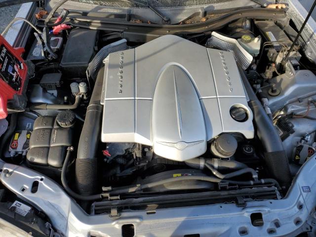 1C3AN69L14X002797 - 2004 CHRYSLER CROSSFIRE LIMITED SILVER photo 11