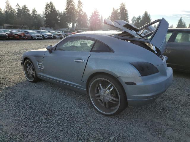 1C3AN69L14X002797 - 2004 CHRYSLER CROSSFIRE LIMITED SILVER photo 2